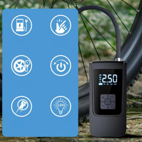 Mini Kompresszor D'Air Portable — Okos Vezeték Nélküli Fújó 