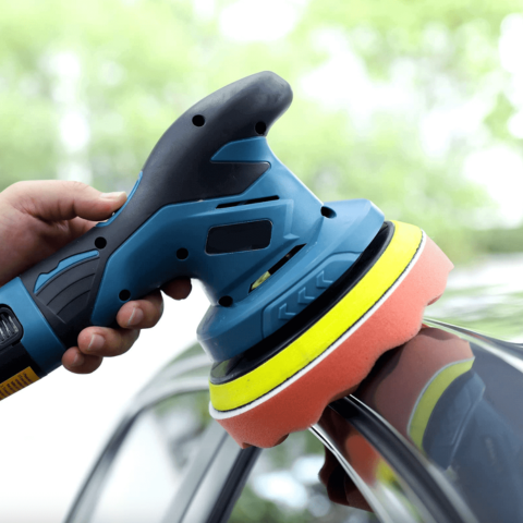 Bezdrátová elektrická leštička — 6 nastavitelných rychlostí 