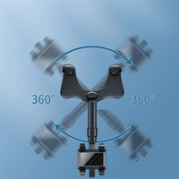 Ondersteuning Telefoon Achteruitkijkspiegel – Verstelbare Hoek En Stabiele Bevestiging 