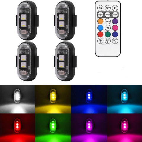 LED Anti-Collision Light – Cycling and Motorcycling 