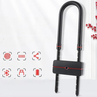 Συνδεδεμένο Bluetooth & Δακτυλικό αποτύπωμα για κλειδώματα ποδηλάτου 