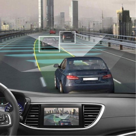 Dual Lens Front & Rear Car Surveillance Camera - HD Recording & Continuous Protection