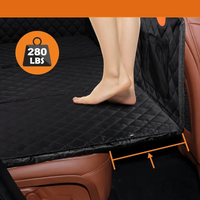Husă De Scaun Auto Pentru Câini – Impermeabilă & Antiderapantă Cu Ham De Siguranță 