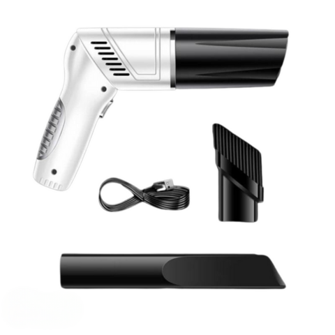 Výkonný akumulátorový vysavač do auta - rychlé čištění a efektivní vysávání