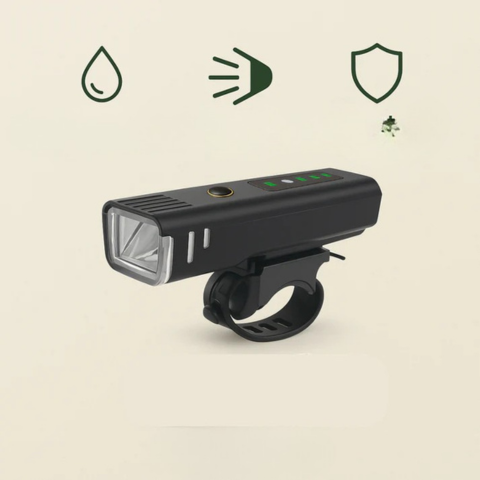 250 lumenes első kerékpárfény - Fokozott láthatóság és éjszakai biztonság