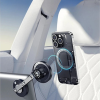 15W Magnetic Cordless Car Charger - Convenient Driving & Efficient Charging