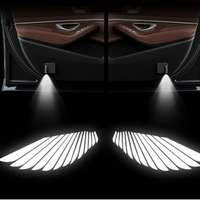 Angel Wings Autodeur Licht - Visueel Effect & Unieke Stijl