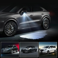 Angel Wings Autodeur Licht - Visueel Effect & Unieke Stijl