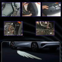 Angel Wings Autodeur Licht - Visueel Effect & Unieke Stijl