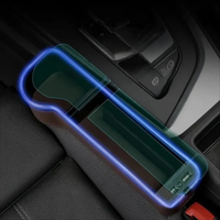 Stoelorganiser voor in de auto met LED-verlichting - Praktisch opbergen & moderne sfeer