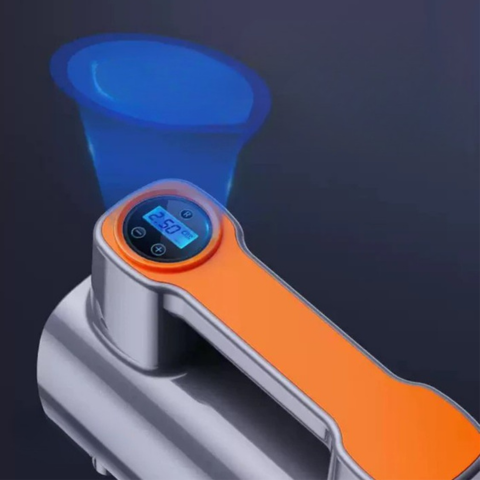 ضاغط هواء محمول - شاشة رقمية وضغط قابل للتعديل