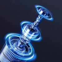 ضاغط هواء محمول - شاشة رقمية وضغط قابل للتعديل