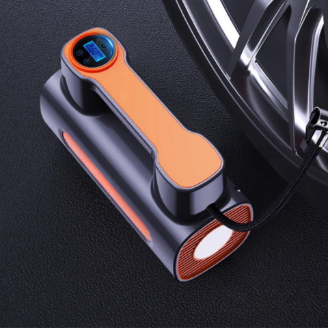 ضاغط هواء محمول - شاشة رقمية وضغط قابل للتعديل