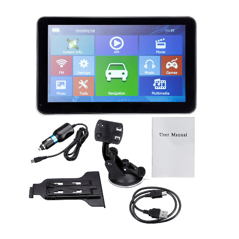 GPS Táctil Auto – Navegación Fluida y Interfaz Moderna 