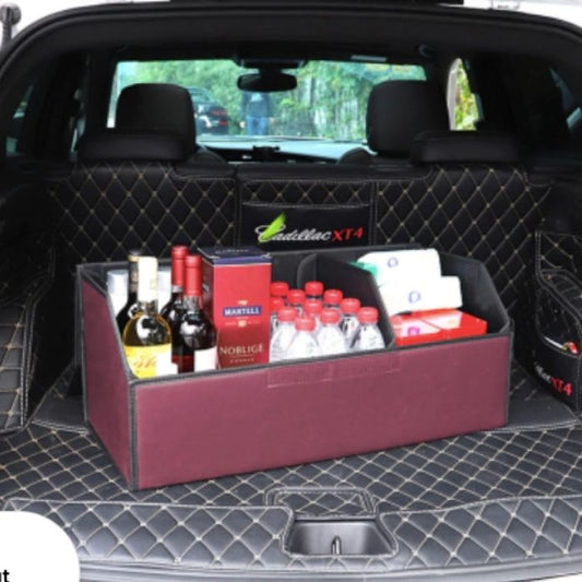 Úložný box do auta — skladací a ľahko prenosný 