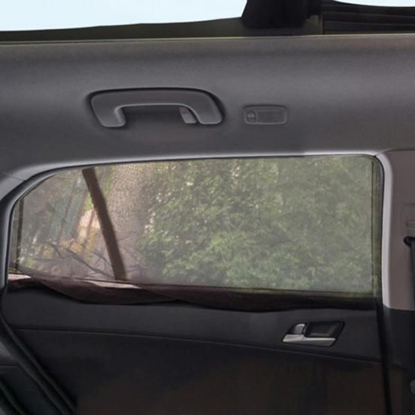 Universele Uittrekbare Zonnebescherming Voor Zijruiten Van Auto 