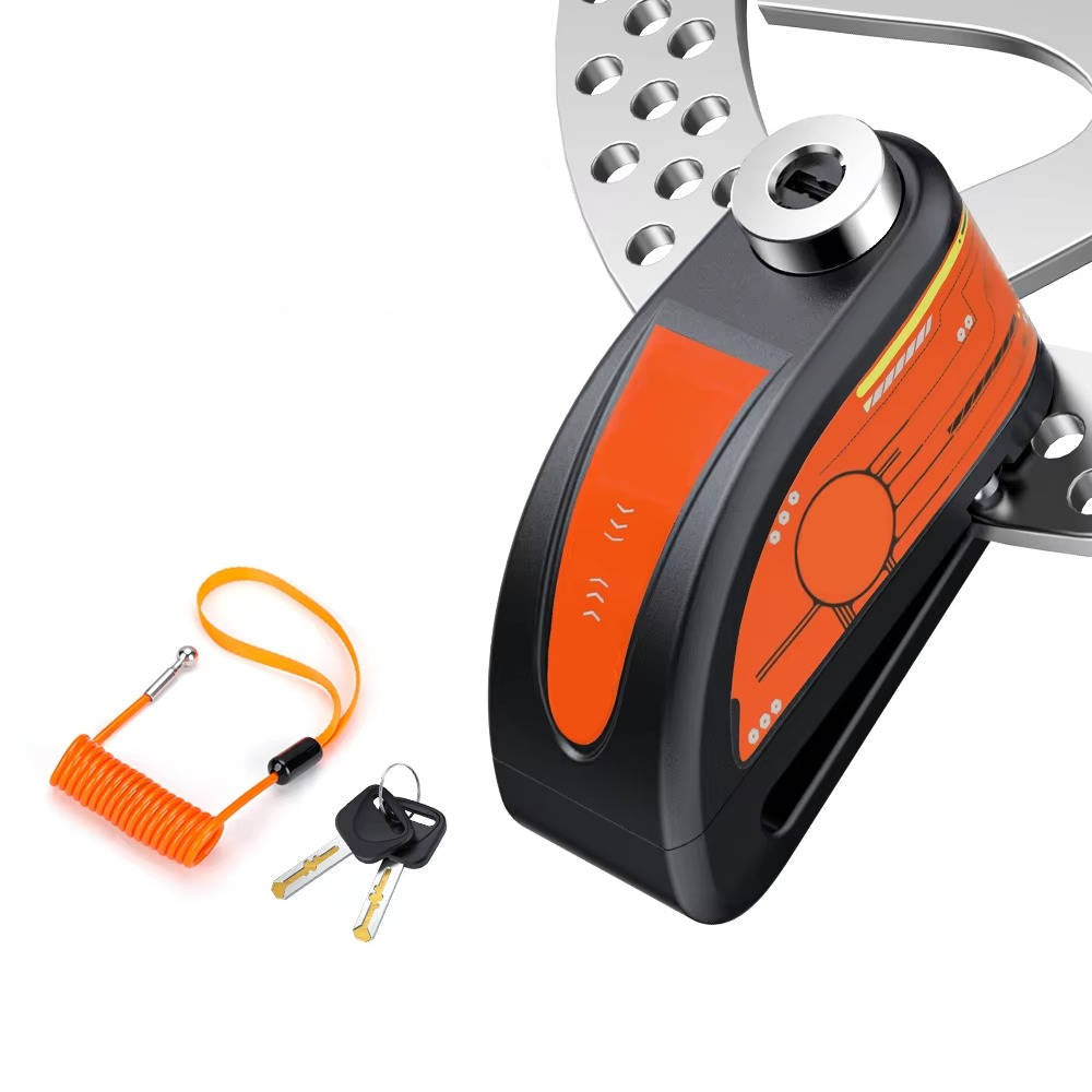 Motorkerékpár lemez lopásgátló riasztóval - Fokozott biztonság és erőteljes hangjelzés