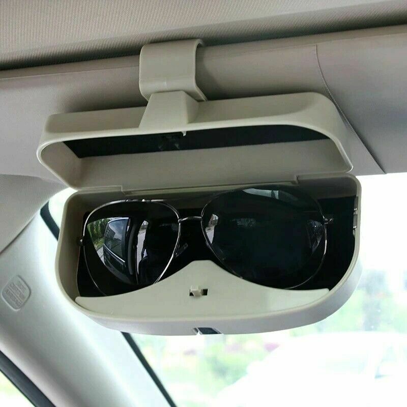Magnetischer Brillenhalter für Sonnenblenden — Ideal für Reisen und den Alltag 