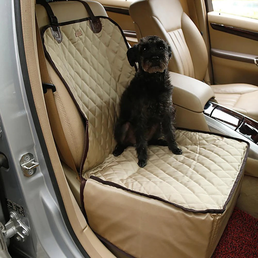 Asiento Elevado Para Perro — Comodidad Y Seguridad Durante El Viaje 